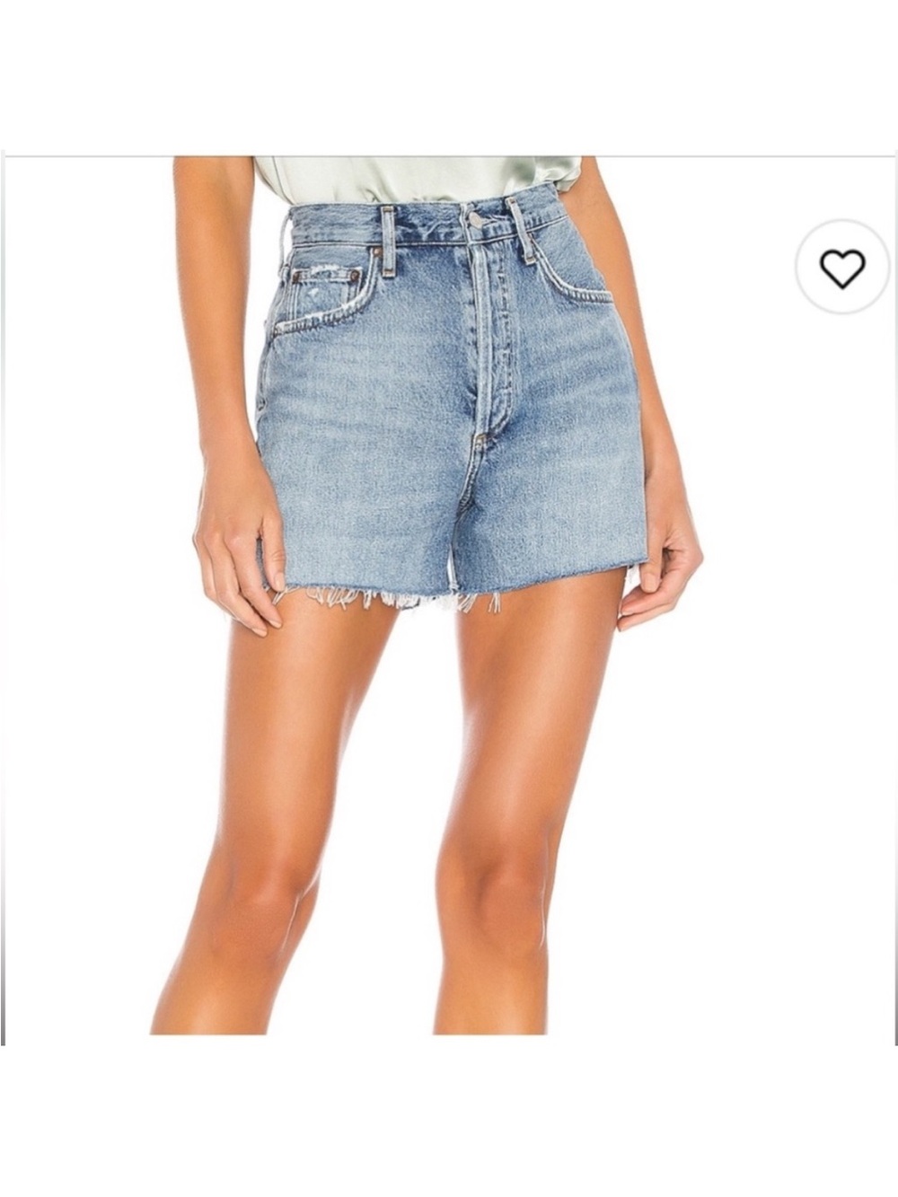 Agolde High-Rise Dee Shorts